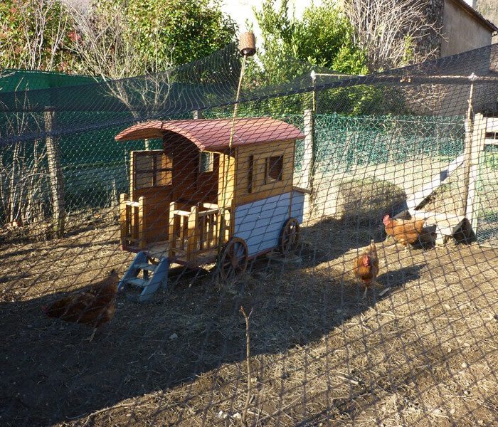 Filet de volière - Mailles 22 mm losanges