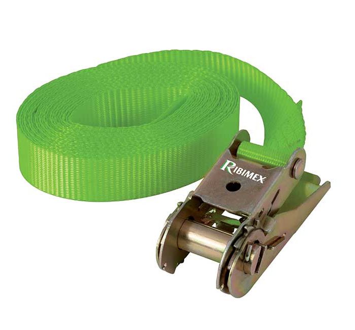 Sangle bagagère à cliquet 25mm x 5 m charge jusqu'à 800kg